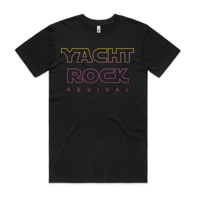 Men's Yacht Rock Revival Star Wars Logo T Shirt Thumbnail